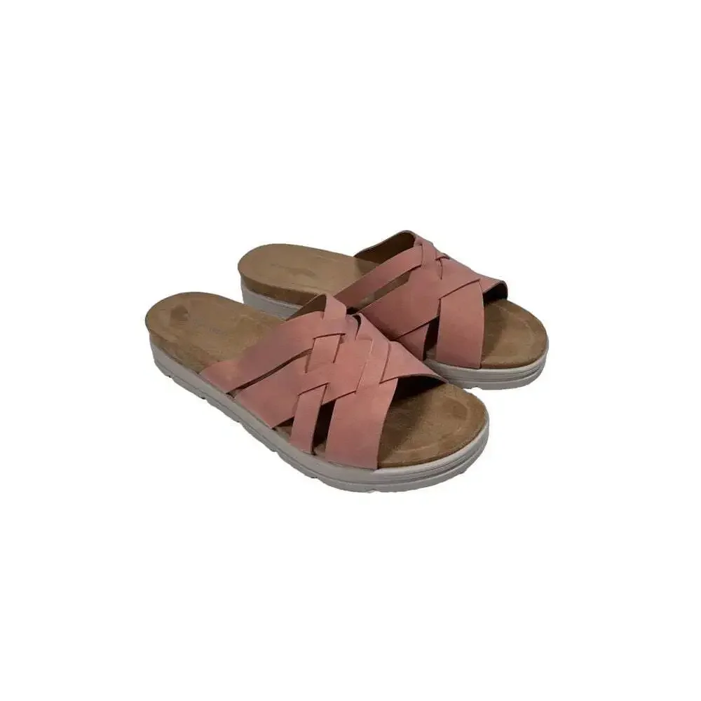 Easy Spirit Women's Star3 Slide Sandal Light Pink Size 10 M New Comfortable